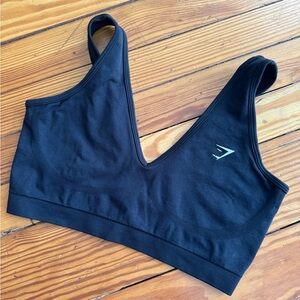 Gymshark Seamless Black Sports Bra